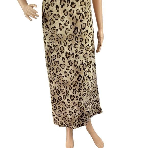 PQ Swim Amelia Slip Dress Leopard Print XS/S - Picture 3 of 7